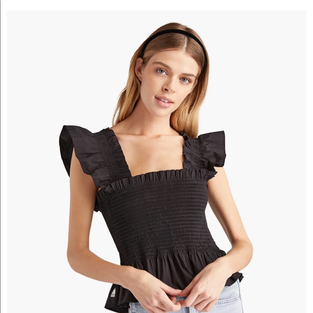 Hill house la Paz smocked tank. Like new XS